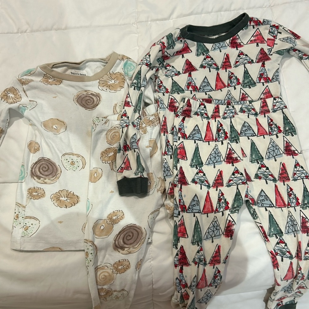 Burts Bees kids 3T pajamas